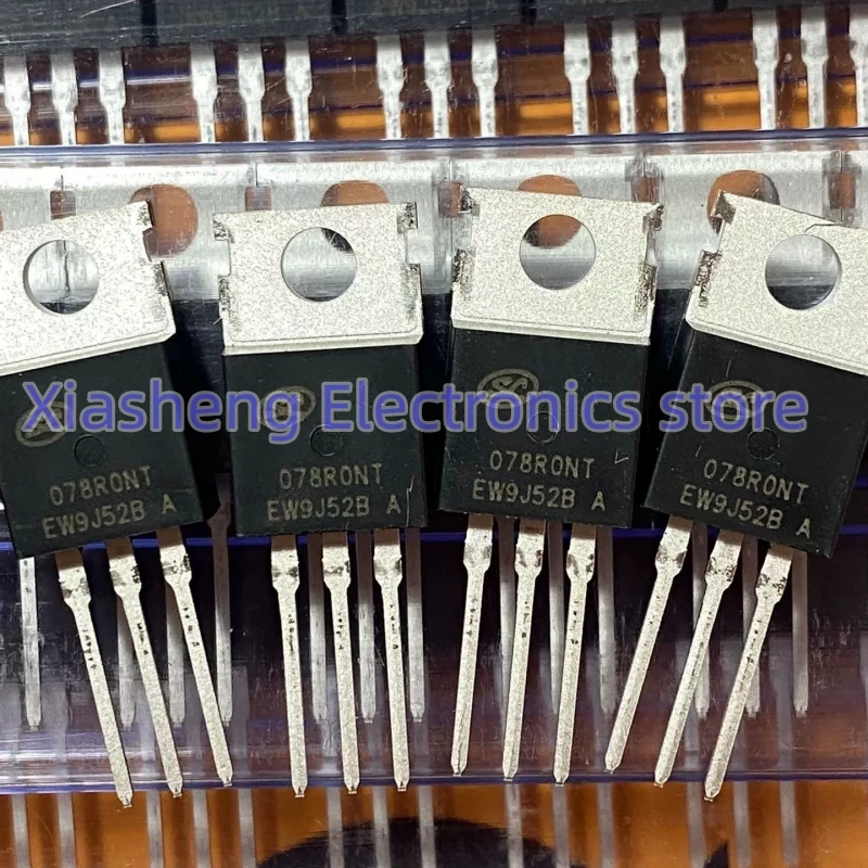 

New Original 10Pcs 078R0NT SVT078R0NT TO-220 078RONT MOS Field-effect Transistor Powerful Transistors Good Quality