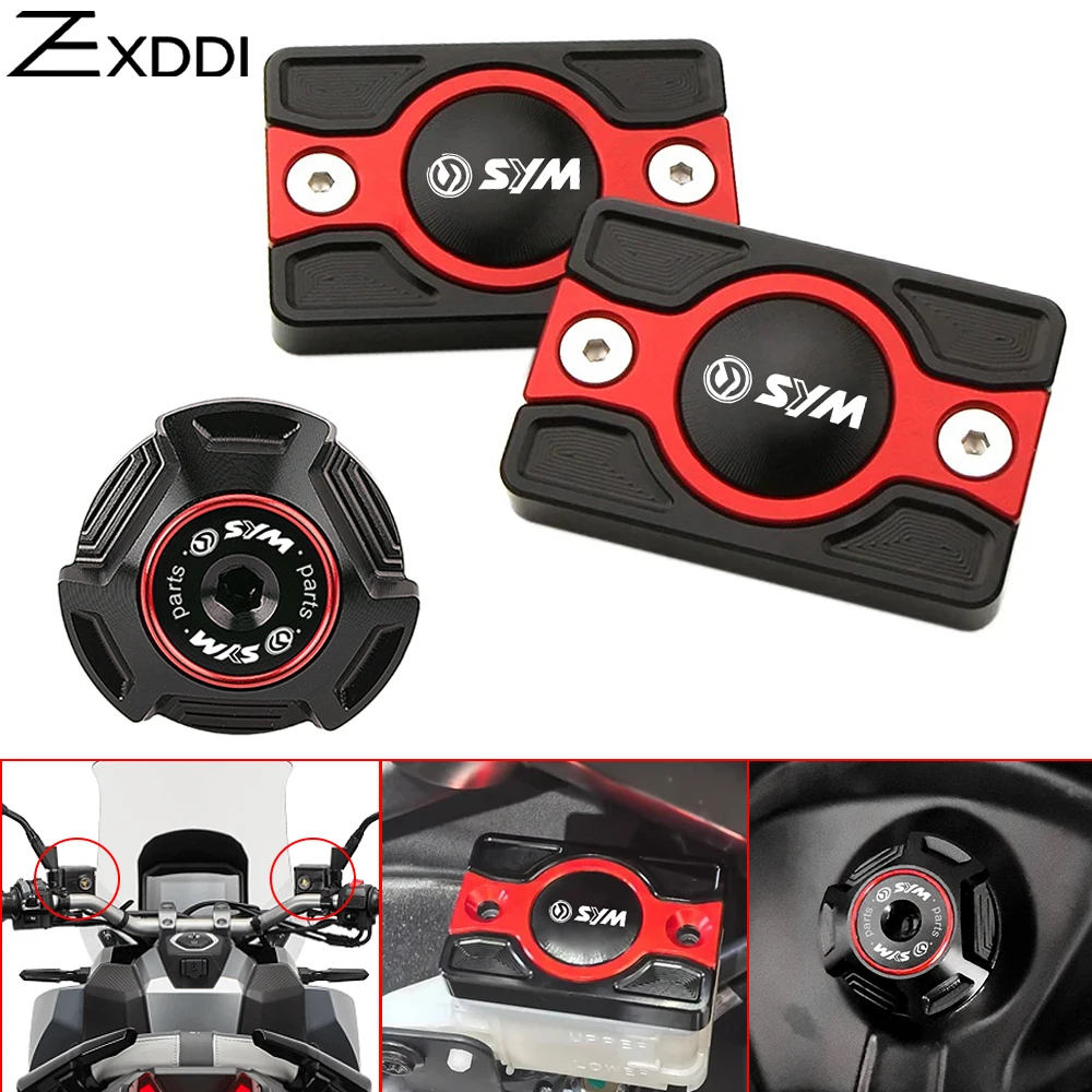 

For SYM ADX 125 300 ADXTG400 CRUISYM 300 GTS JOYMAX Z 250 300 JETX 150 125 Motorcycle Front Brake Fluid Reservoir Cover Oil Cap