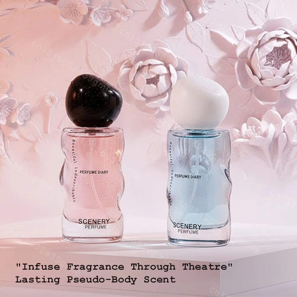 Perfumes naturales para mujer, 50ml, fragancias florales clásicas De larga duración, Spray Woody para mujer, encantador Eau De Toilette para citas