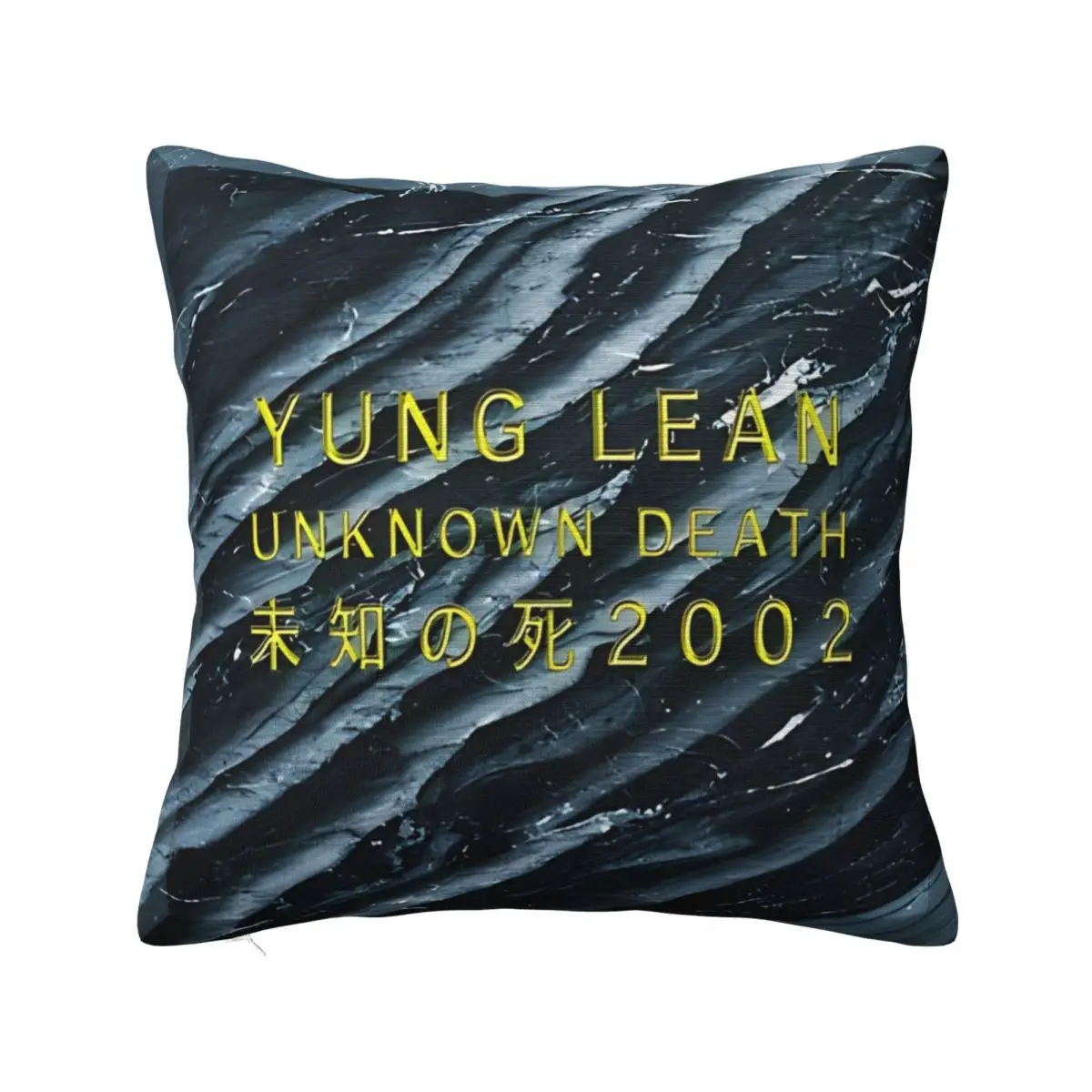 

Yung Lean Unknown Death 2002, наволочка для подушек, альбом, чехлы для подушек, креативный декор на молнии, наволочка для дома 40x40 см