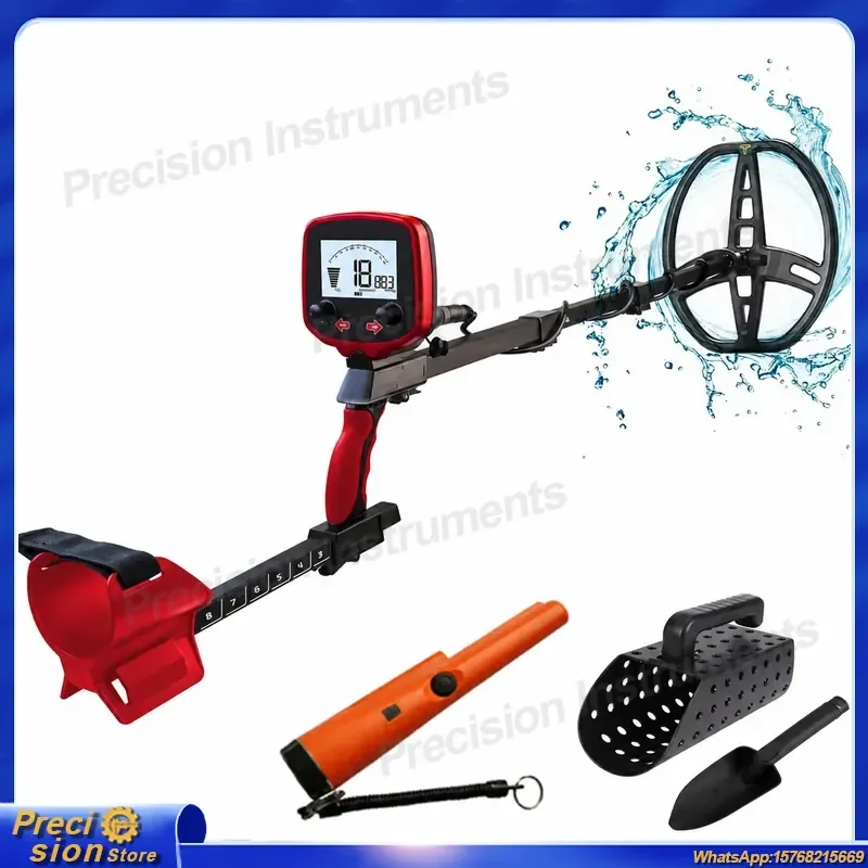 TX850 for Underground Metal Detector for Gold Prospecting Treasure Hunting Pinpointer for Depth up to 2.5m for Land Search