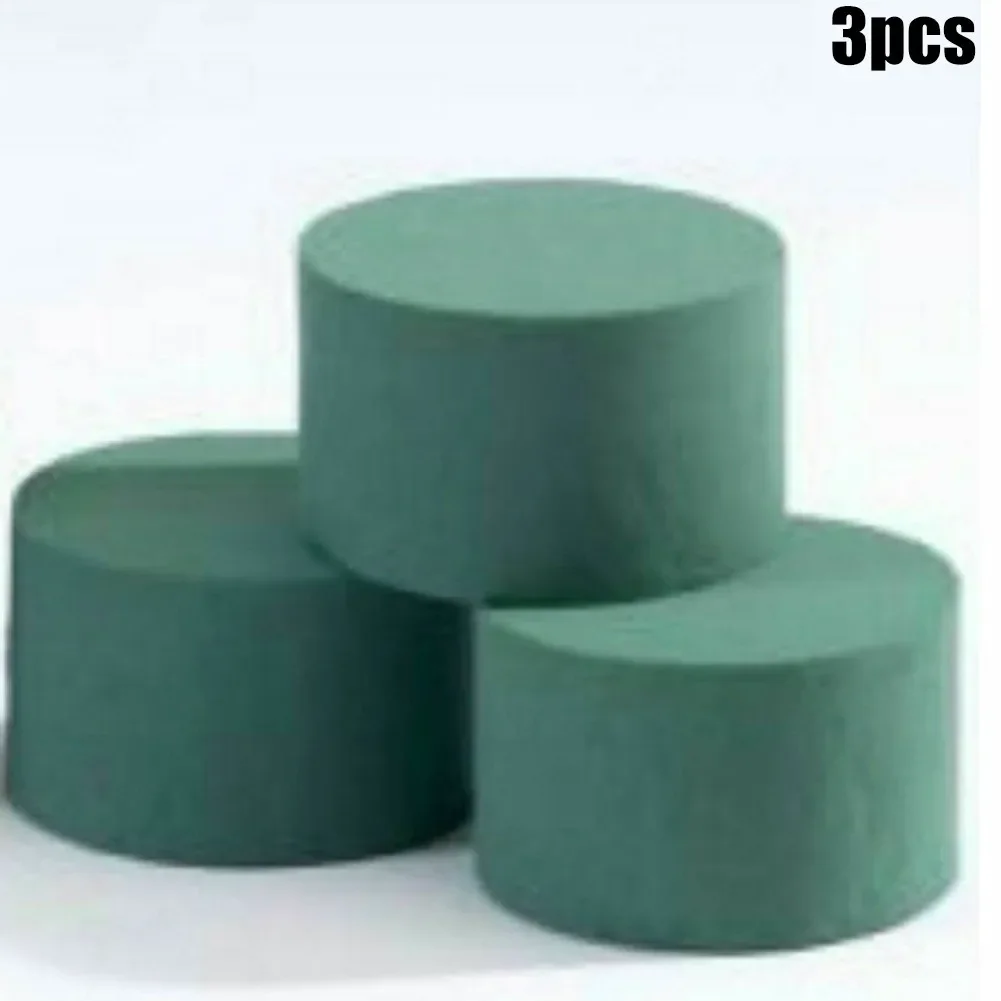 

Green Dried Floral Mud Flower Foam Brick Blocks Floral Flower Display Arrangements DIY Flower Holder Wedding Garden Home Decor