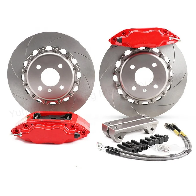 PSP Tuning Auto Modified Racing Brake Caliper 4 Piston 7600 Big Brake Kit Brake Disc 285Mm 295Mm 300Mm