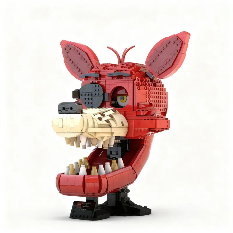 Art Craft Building - 2645pcs MOC Icons Foxy The Fox