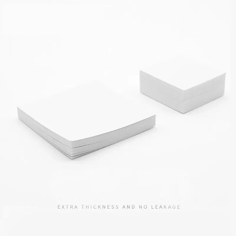 Dental Disposable Mixing Paper 50 Sheets Thickening White Cementing Paper Lab Denture Laboratory Cement Powder Mixing Paper