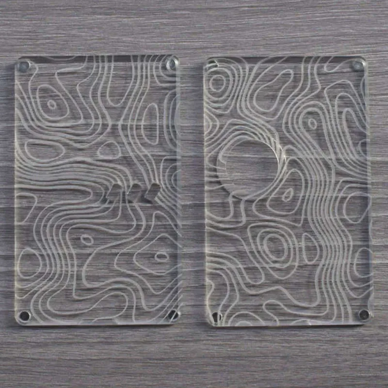 Replacement Front Cover Panels Panel Plate Buttons door for pulse mini aio .5 v3 5 4 DIY Mod Kit RBA Accessory furniture fitting