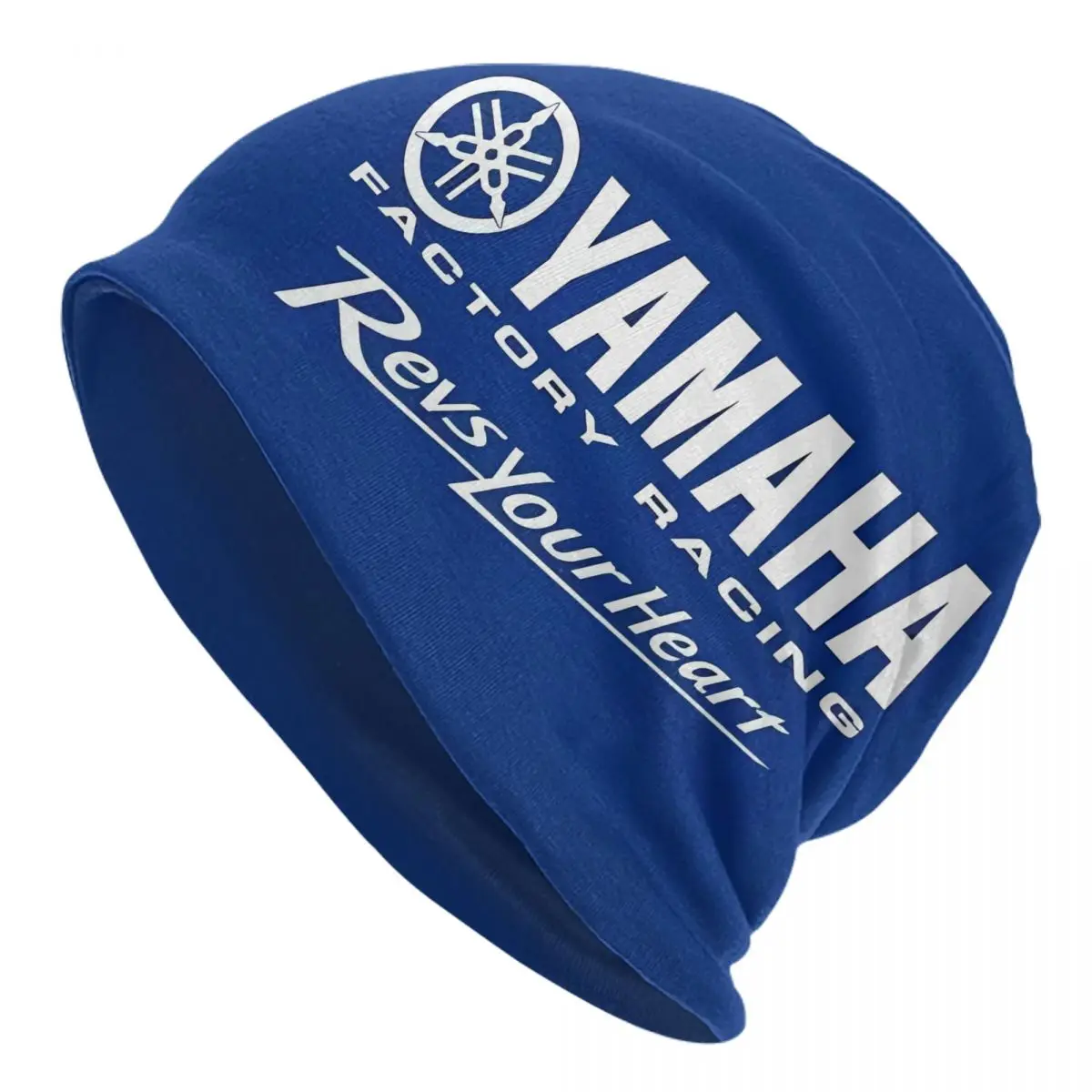 Y-yamahas Revs Your Heart Bonnet Hat Hip Hop Street Skullies Beanies Hats Motorcycle Racing for Men Women Warm Dual-use Caps