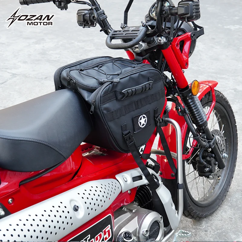 Suitable for Honda Adv 350 Pcx 160 150 125 Cc110 Ct125 Motorcycle Scooter Tunnel Bag Waterproof Water Tank Travel Bag Suitcase Tool Bag Control Desk Bag