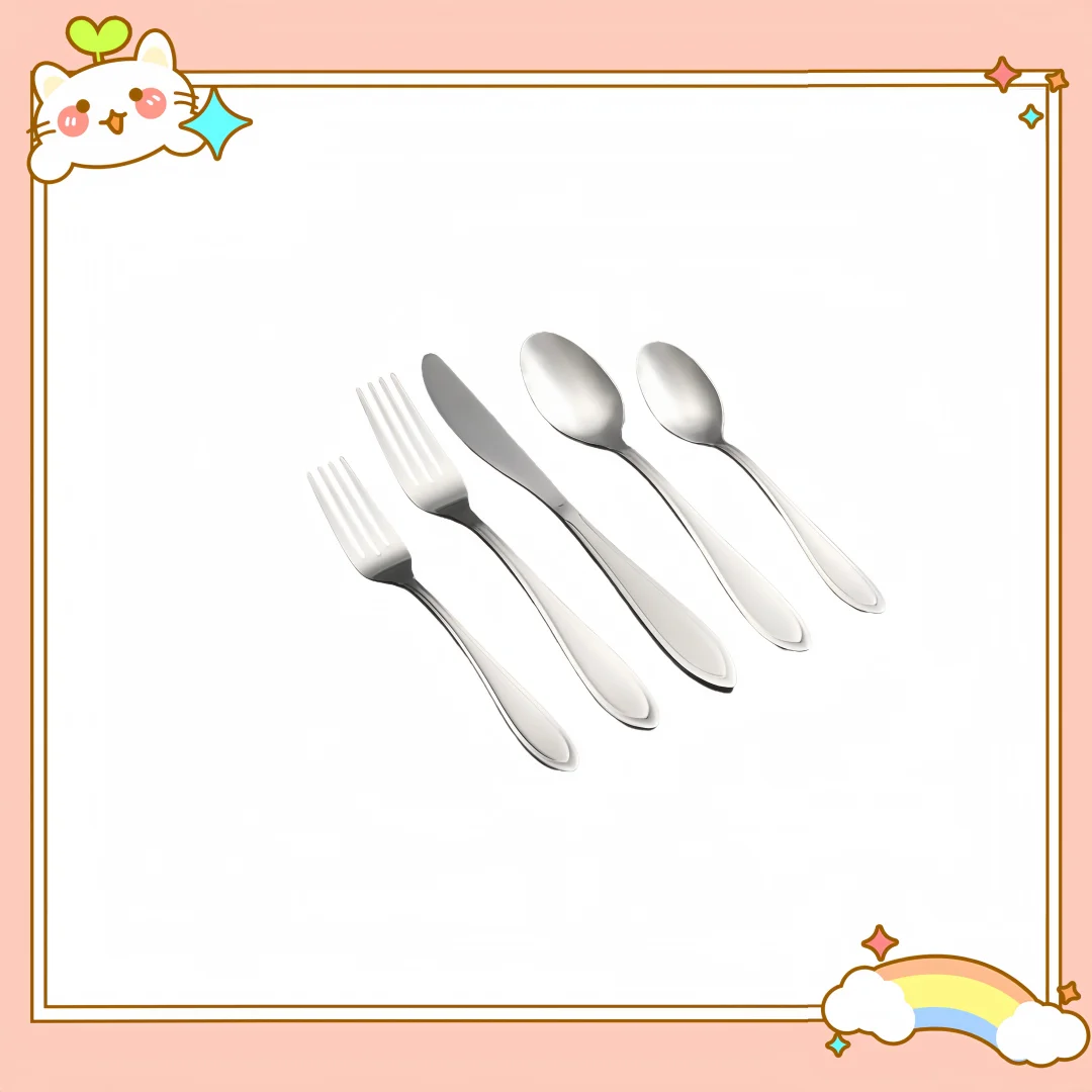 

Modern Stainless Steel Flatware Set | Service for 4 | Durable & Stylish