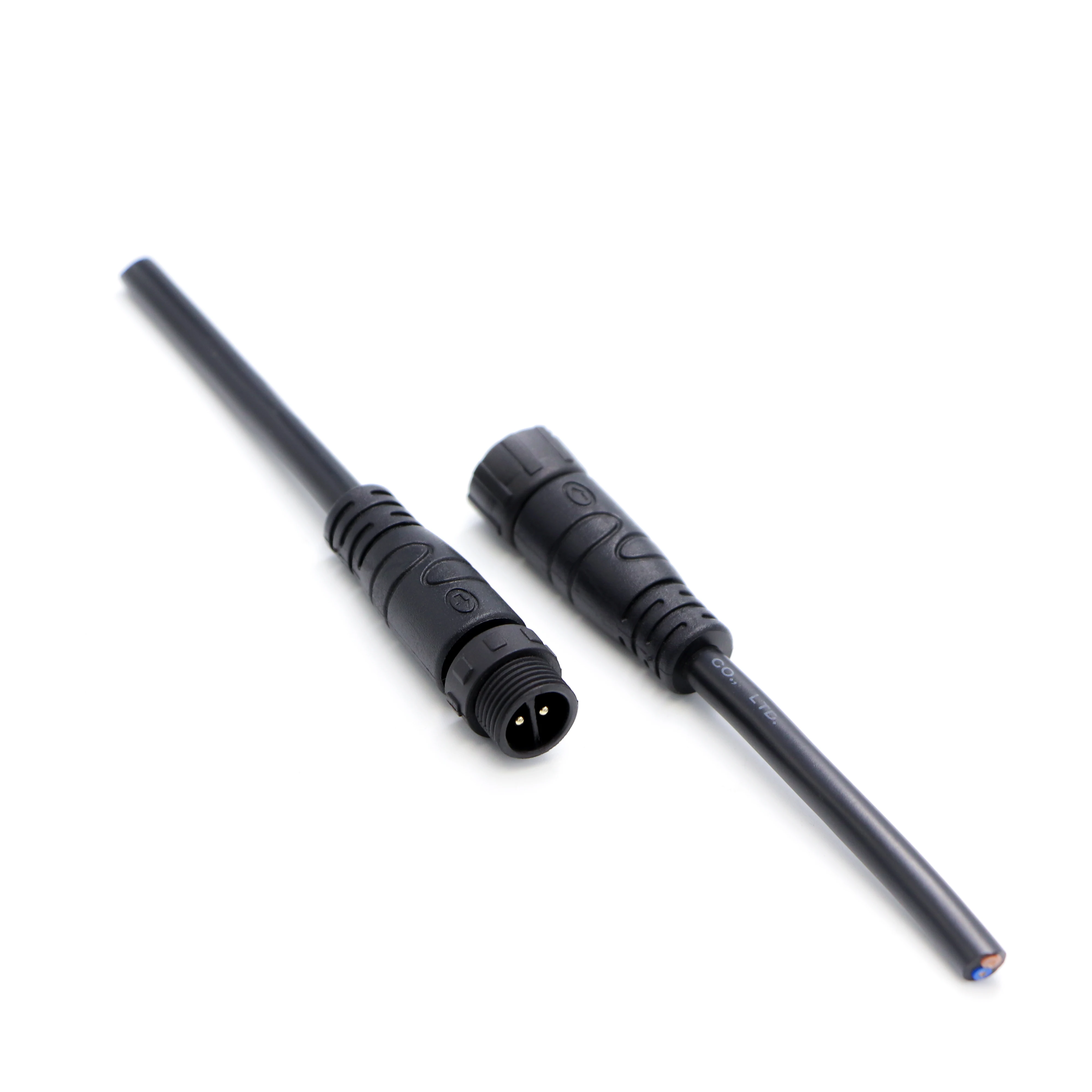 Waterproof Cable Connectors IP68 FS059 M12 Nylon Nut 2Pin Consult customer service before placing an order