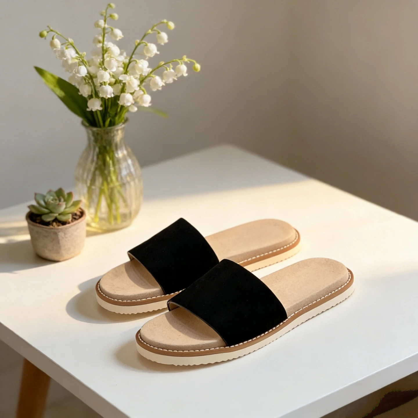 

Luxury Brand Men's Shoes Handmade Genuine Cowhide Leather Slippers Home Outdoor Sandals Holiday Gifts Indoor Outside Beach Shoes