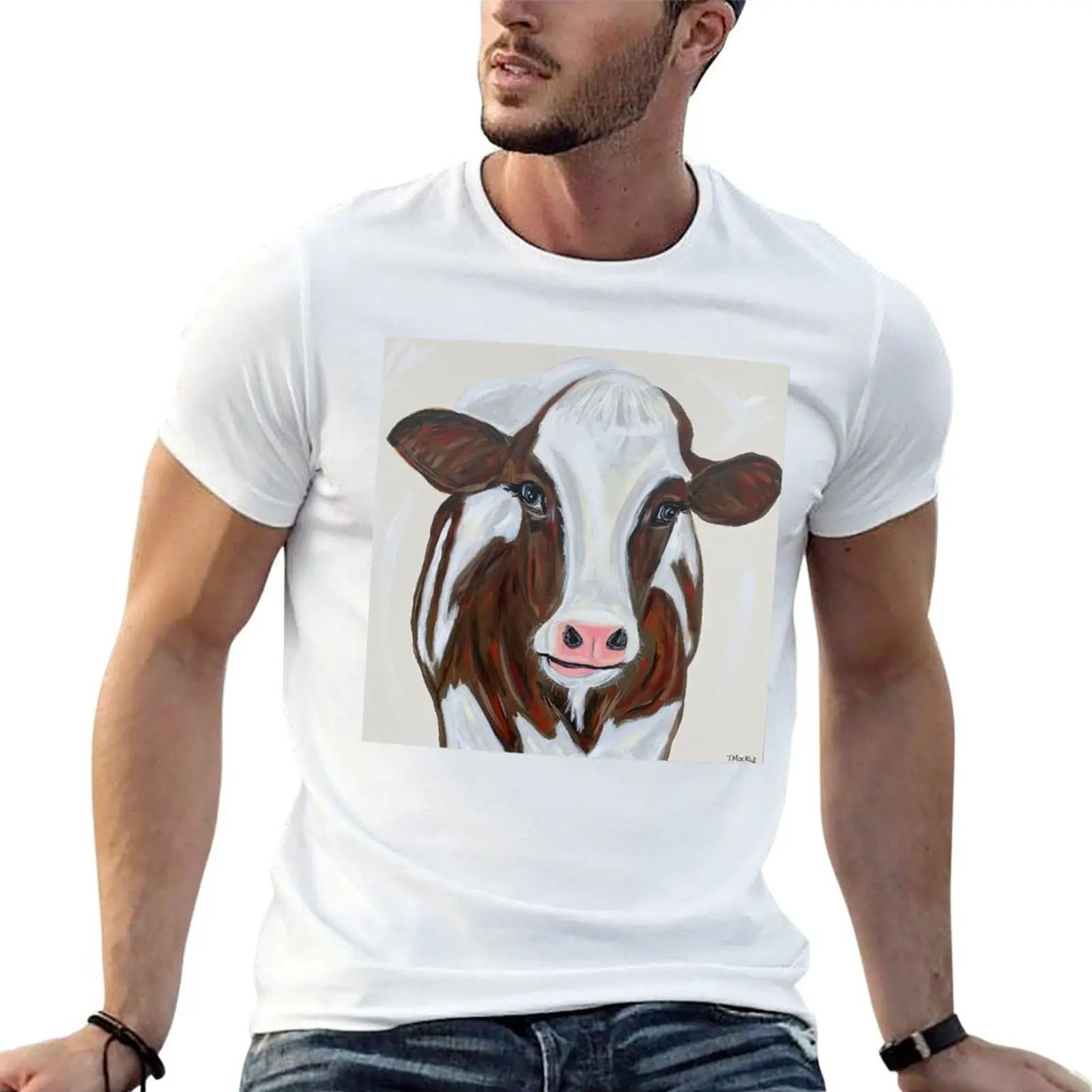 Milkshake T-Shirt cotton t shirts high quality t shirts for man pack white cotton t shirt man T-shirt