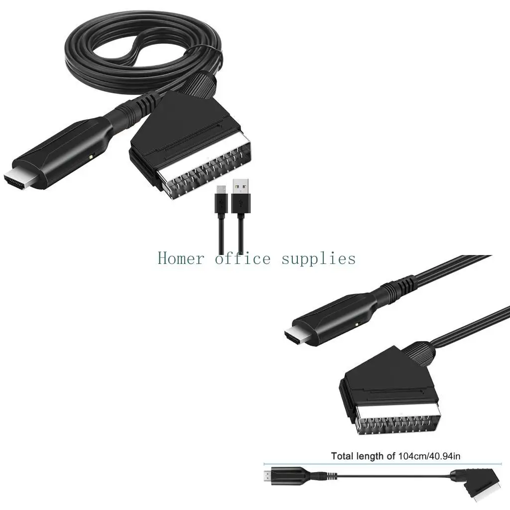 K43B Scart To Hdmi-…