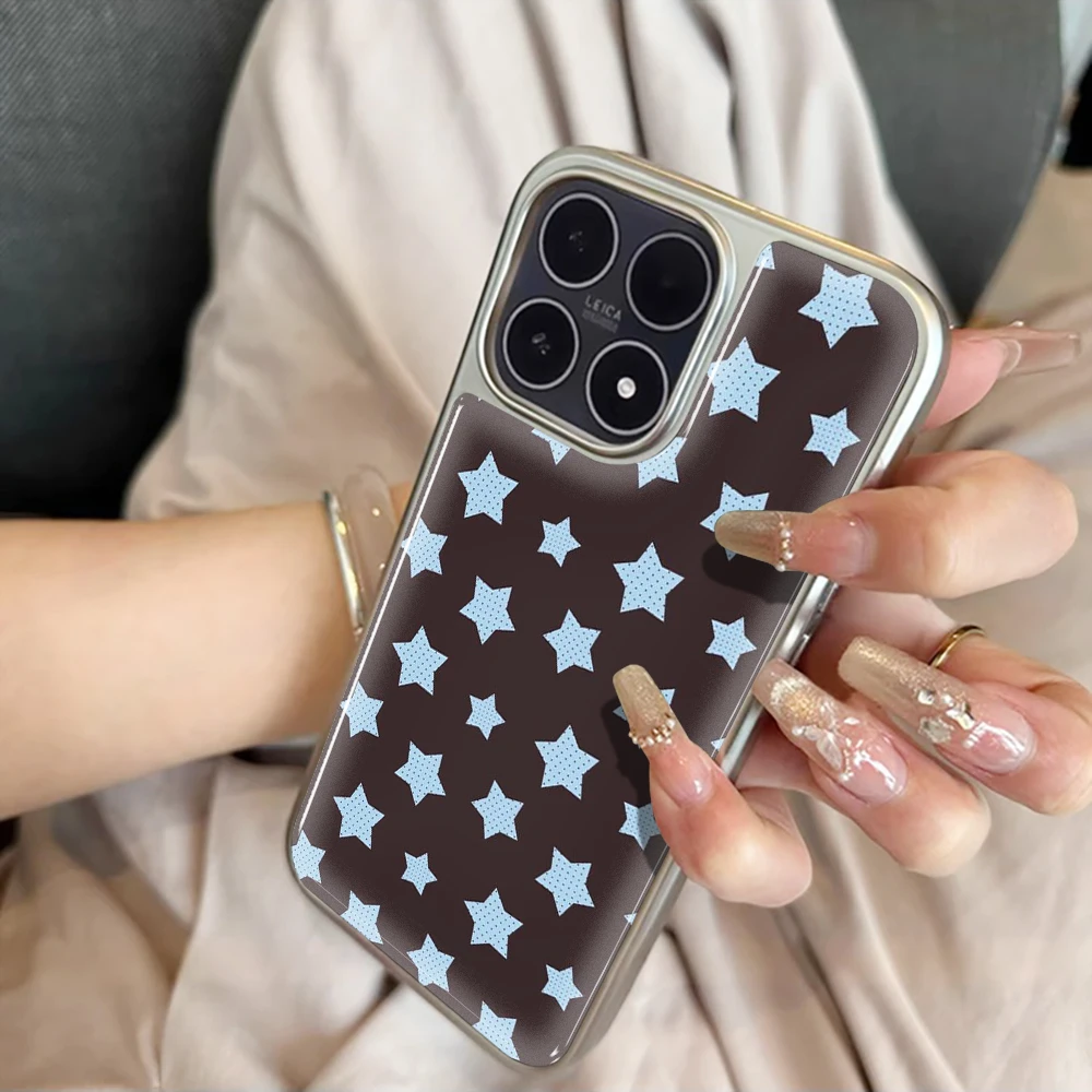 Neue bunte Sternen-Druckguss-INS-Hülle für iPhone 15 17 13 Pro Max Phone 11 12 ProMax 14 15 16 Plus Hüllen Stoßfeste Luxus-Coque – Detail 14