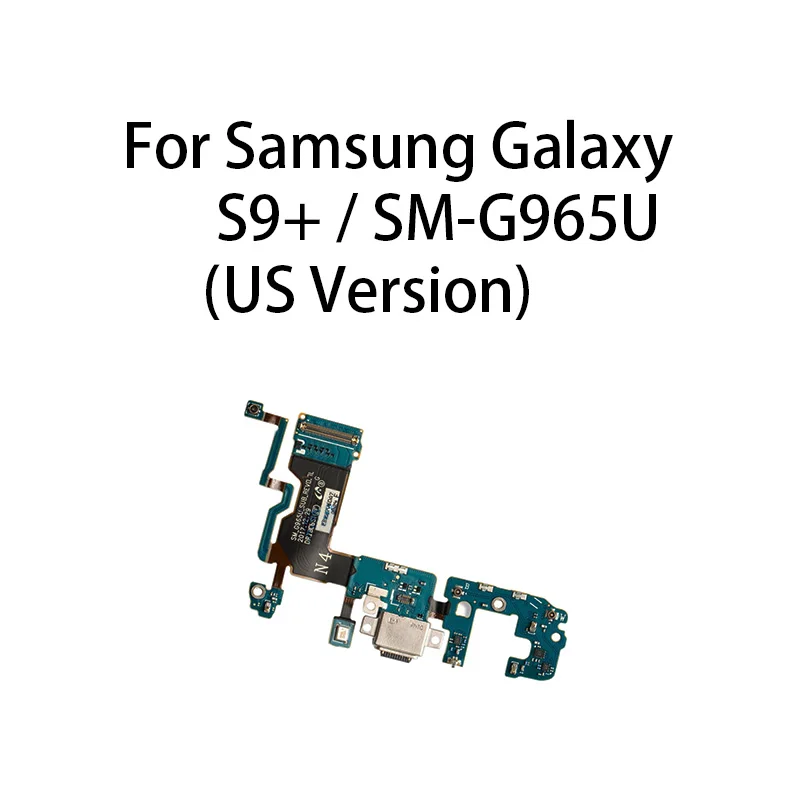 

Gefensi для Samsung Galaxy S9 Plus SM-G965U (версия для США), USB-порт для зарядки, док-станция, разъем для зарядного устройства, гибкий кабель