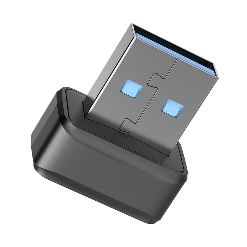 

2X USB Fingerprint Key Reader FIDO U2F Speedy Matching Security Key Windows Hello Anti-Spoofing Mini Fingerprint Reader