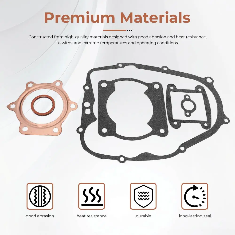 For Yamaha Blaster 200 YFS200 1988-2006 Accessories ATV UTV Engine Gaskets Clutch Cover Cylinder Leak-free Seals Kit