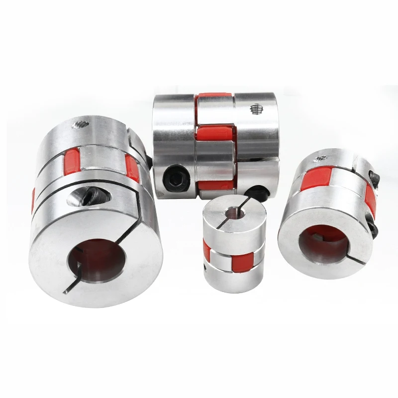 1PC Plum Coupling Star Engraving Machine Servo Motor Coupler D40 L50/55 Inner Hole 6/8/10/12/14/15/16/17/18/19/20/22mm