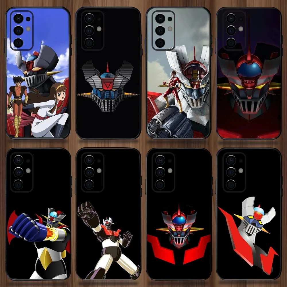 Manga M-Mazinger Z Phone Case For Samsung Galaxy A13,A21s,A22,A31,A32,A52,A53,A71,A80,A91 Soft Black Cover