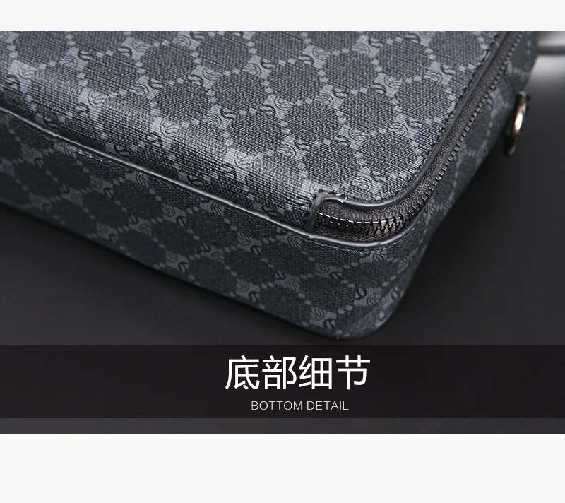 Bolso cruzado a cuadros de lujo para hombre, bolsos de hombro cuadrados de diseño a la moda para hombre, bolsos cruzados con doble capa, bolso para hombre