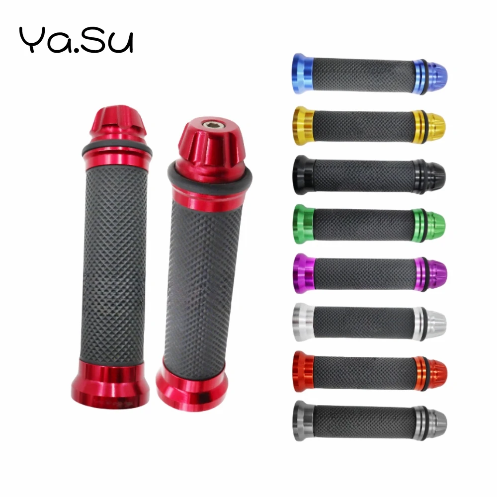 Motorcycle Handlebars Hand Grips CNC 22mm Universal Aluminum Alloy Anti-slip Durable Motorcycle Accessories