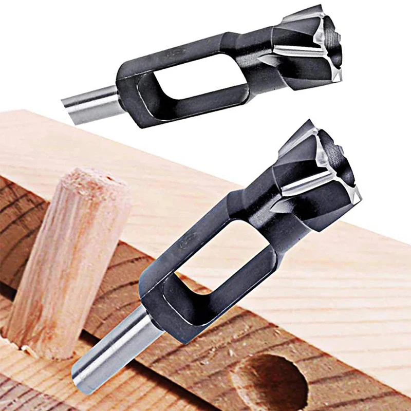 Punta da trapano per la lavorazione del legno da 8-40mm taglierina per tappi di tenuta conici con gambo da 13mm tenone conico in acciaio al carbonio per strumenti per la produzione di mobili
