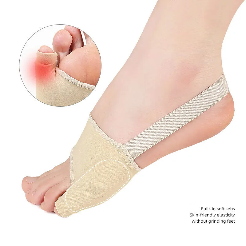 

Corrector Pads Varus Pinky Little Toe Hallux Valgus Soft Anti-Wear Pain-Proof Nursing Toe Cover Foot Care Orthotics Insoles 2Pcs