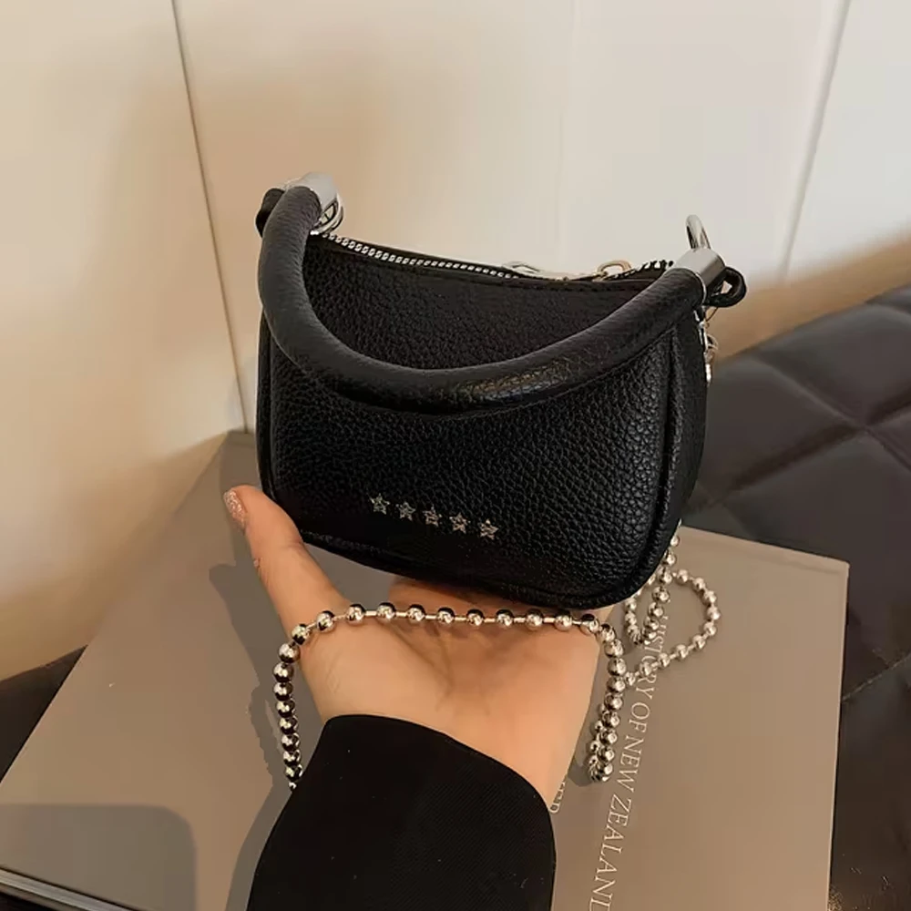 Mini Saddle Small Square Bag, Women's Bag, New Spring and Summer Fashion Shoulder Bag, Crossbody Bag