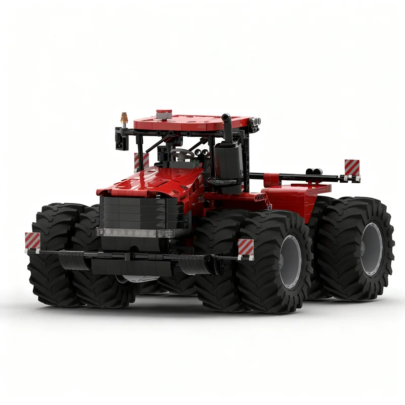 

NEW MOC 1233PCS RC CASE 470 Steiger Tractor Trailer Model DIY Creative Ideas Technology Child Toy Assembly Puzzle Birthday Gift