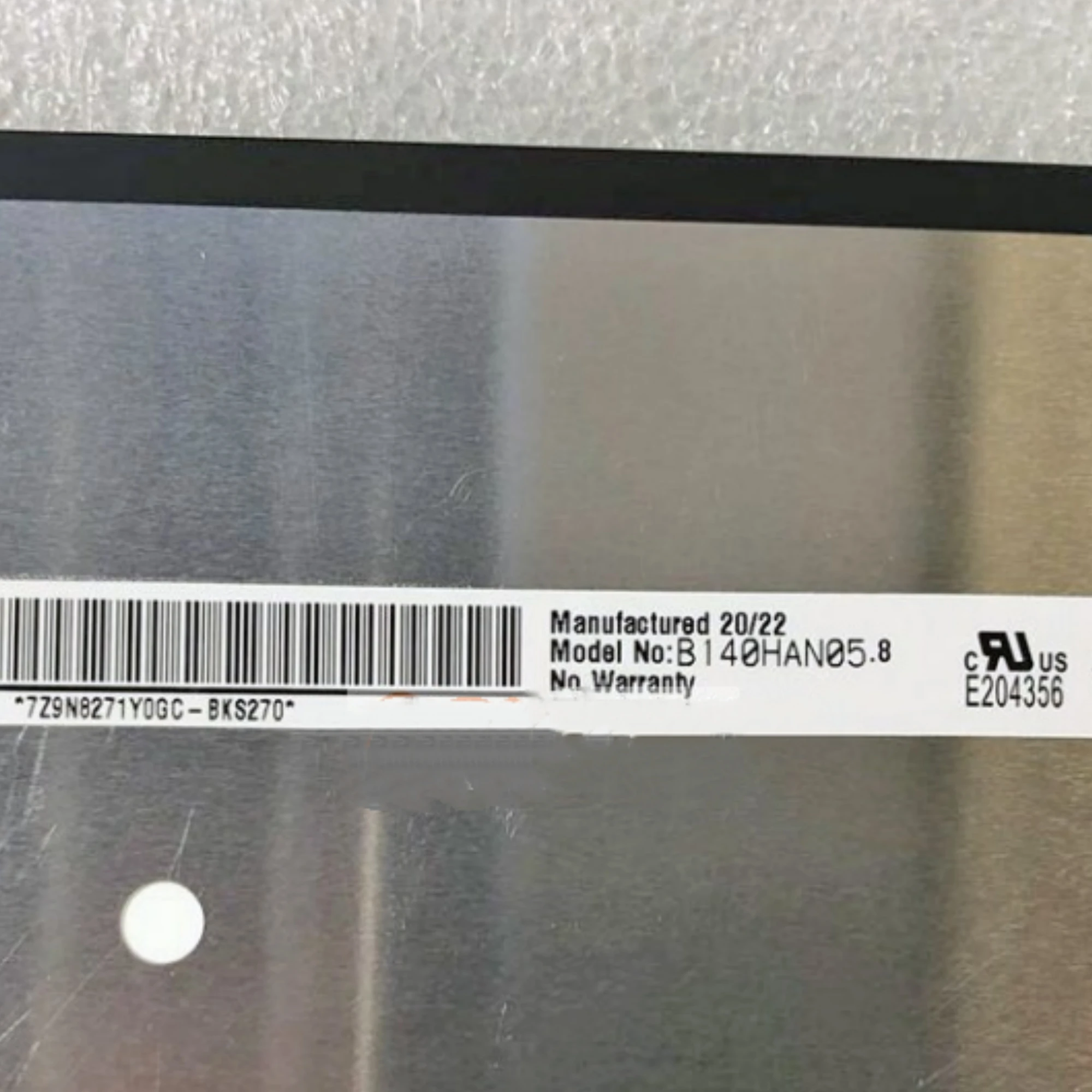 B140HAN05.8 1920X1080 30 pin Laptop LCD screen 14.0