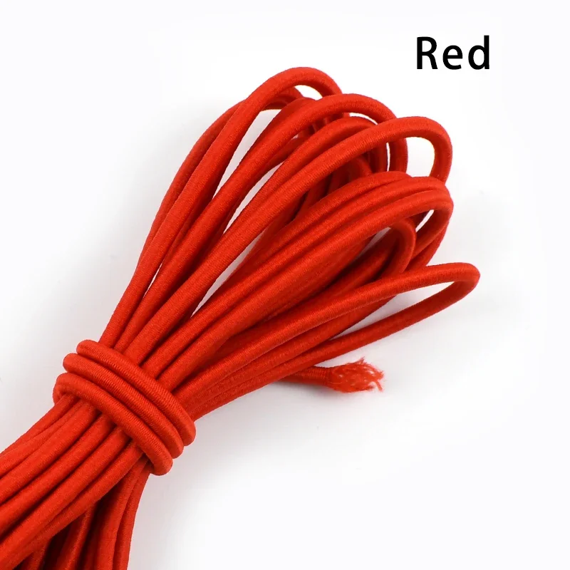 Multicolor Round Elastic Cord Rubber Rope