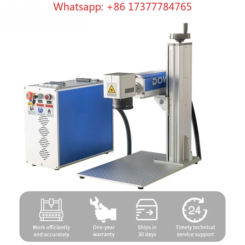 Por   Multifunctional Desktop Fiber    Marking Machine Air Cooling With Automatic Feature For Jewelry Marking