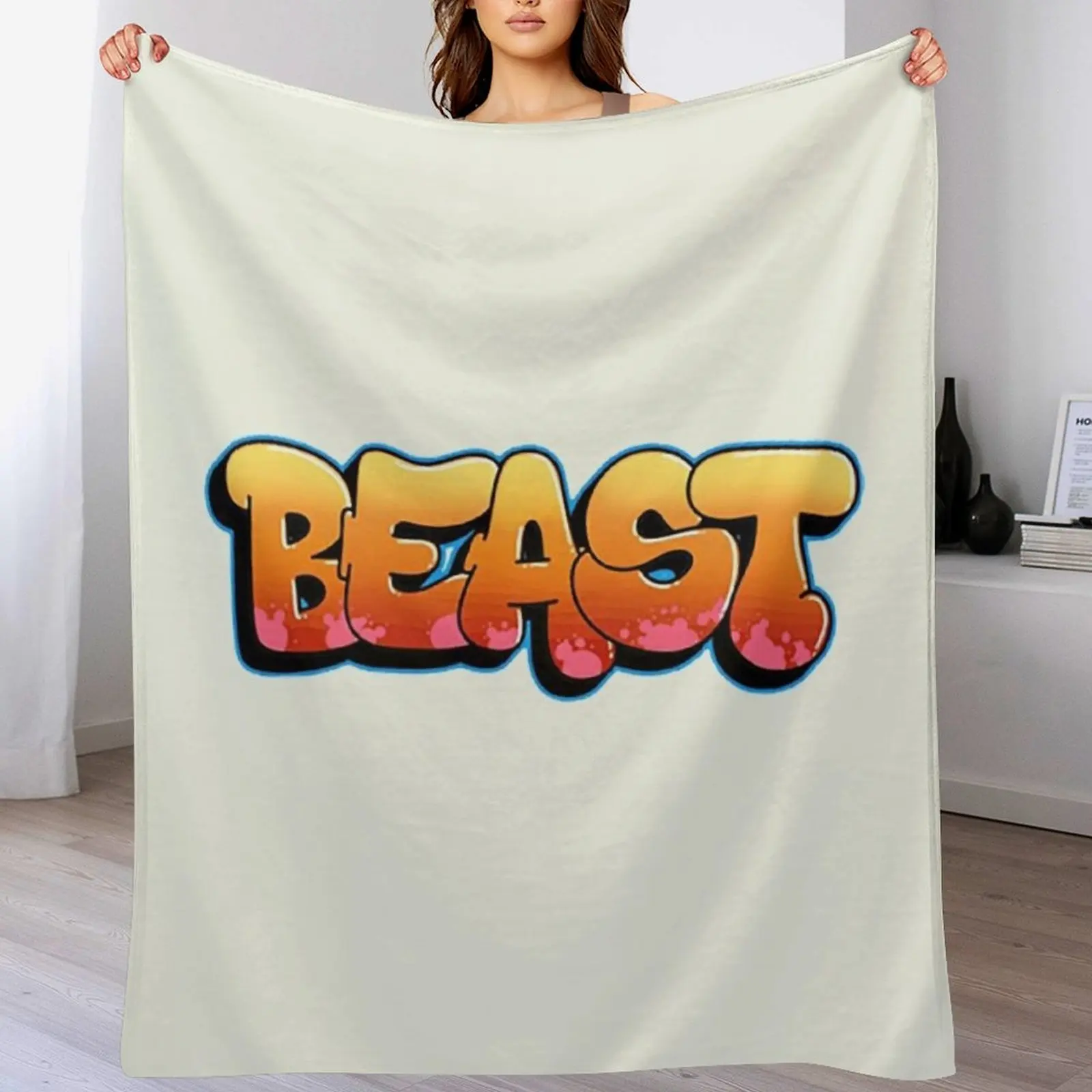

BEAST DESIGN Throw Blanket Year Round Soft Comfortable Blanket for Home