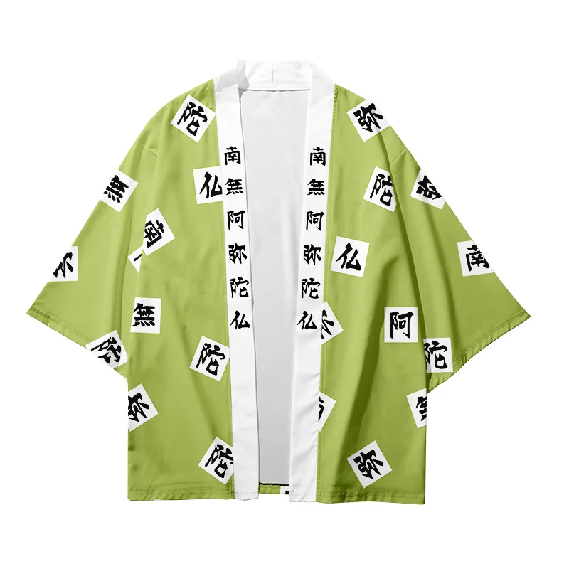 Japanese Cosplay Samurai Beach Cardigan Asian Women Men Harajuku Kimono Tops Clothing Plus Size 6XL 5XL 4XL Loose K20
