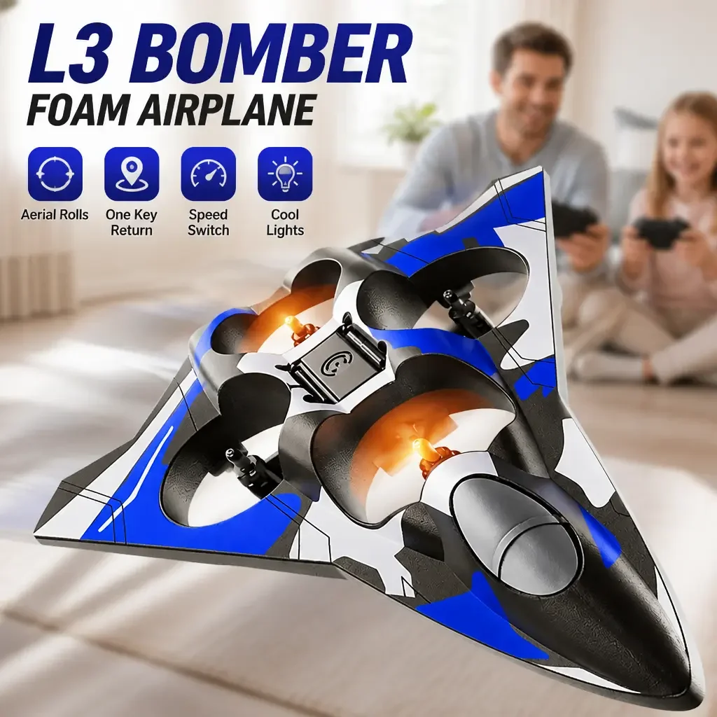 第2世代l3戦闘機クアッドコプタードローンスタントライトrc飛行機4チャンネル定常飛行高高度回転効果uavおもちゃ
