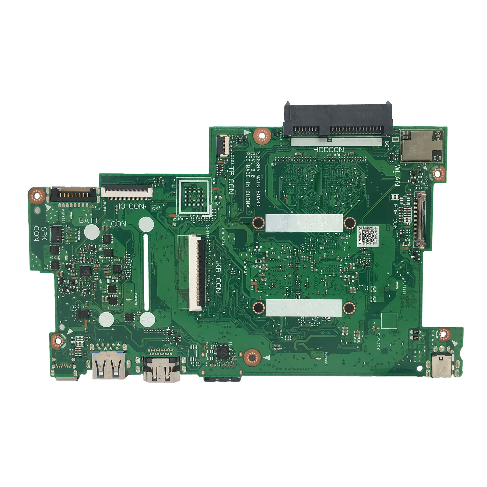 KEFU E203N Mainboard For ASUS E203NA E203NAH E203NAS L203NAH L203NA Laptop Motherboard N3350 N4200 2GB/4G/RAM