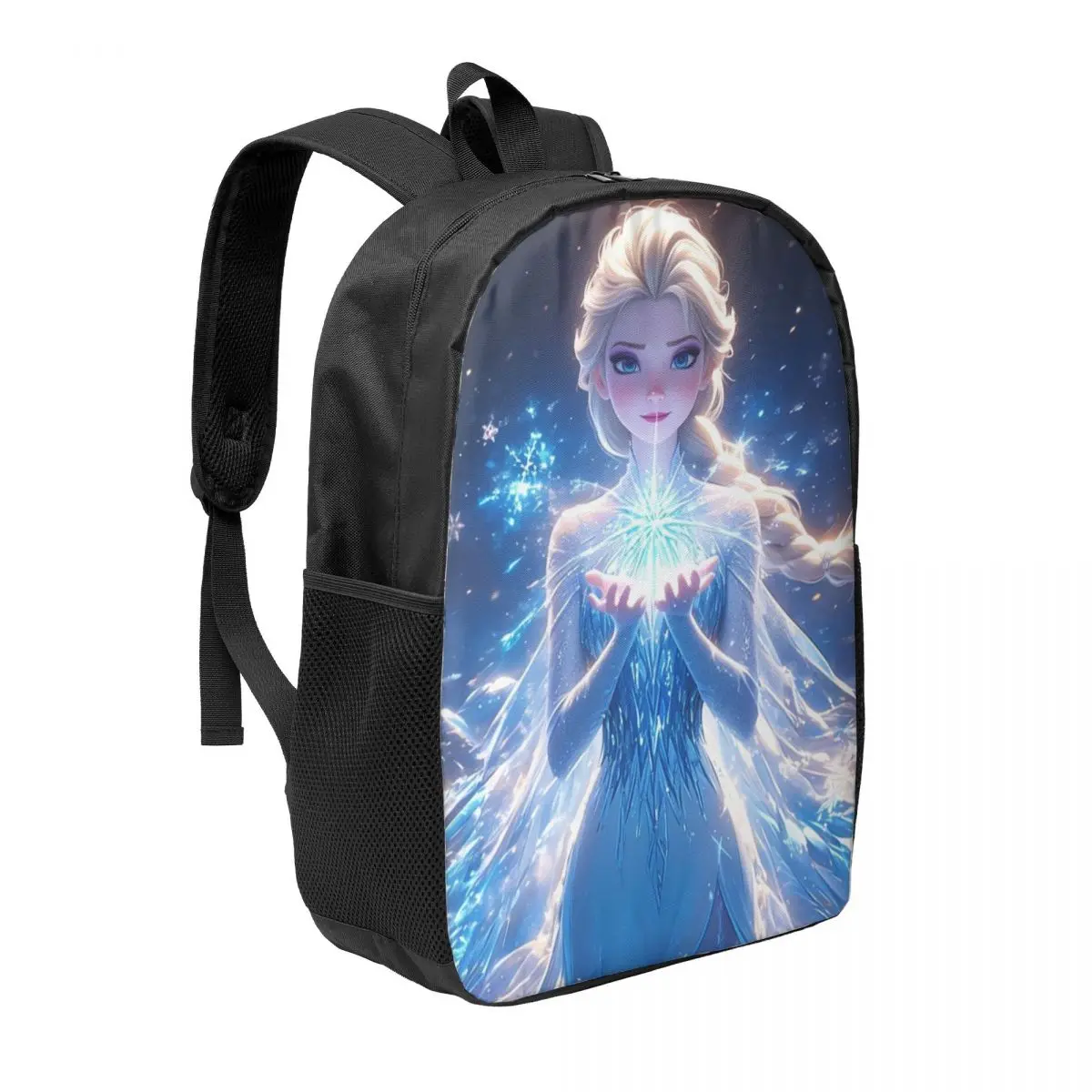 Disney Frozen 17-Inch Simple Student Backpack - Lightweight and Spacious School Bag for Boys and Girls