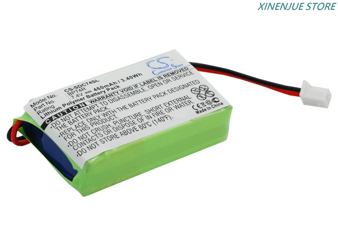 بطارية طوق بكلاب 7.4 فولت/460 مللي أمبير في الساعة BP74R لجهاز استقبال Dogtra 2300NCP، 2300RX، 2302NCP، 2500B، 2500RX، 2502B، 2502T، 3500NCP، 3500RX، 3502NCP #3