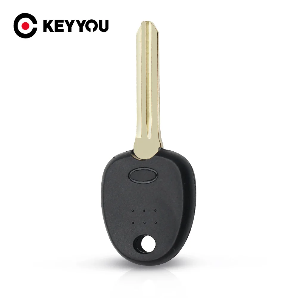 

KEYYOU 10X Uncut Key Blank For Hyundai Accent Sonata NF Elantra Car Transponder Key Shell Replacement No Chip with left blad