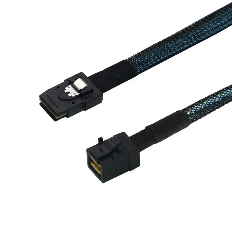 MINI SAS 12G to 6G Connection Cable SFF8643 to 8087 Server Array Card Backplane 1 M