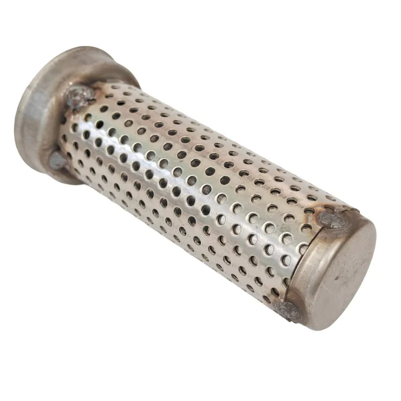 51mm Hand Welded Exhaust Pipe Muffler Motorcycle General Purpose Noise Decibel Elimination Reduction