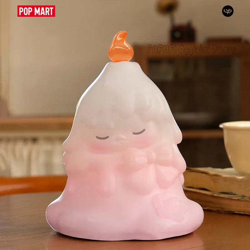 POP MART PUCKY Home Time Series Lamp Toys Doll Cute Anime Figure Desktop Ornaments Collection Gift