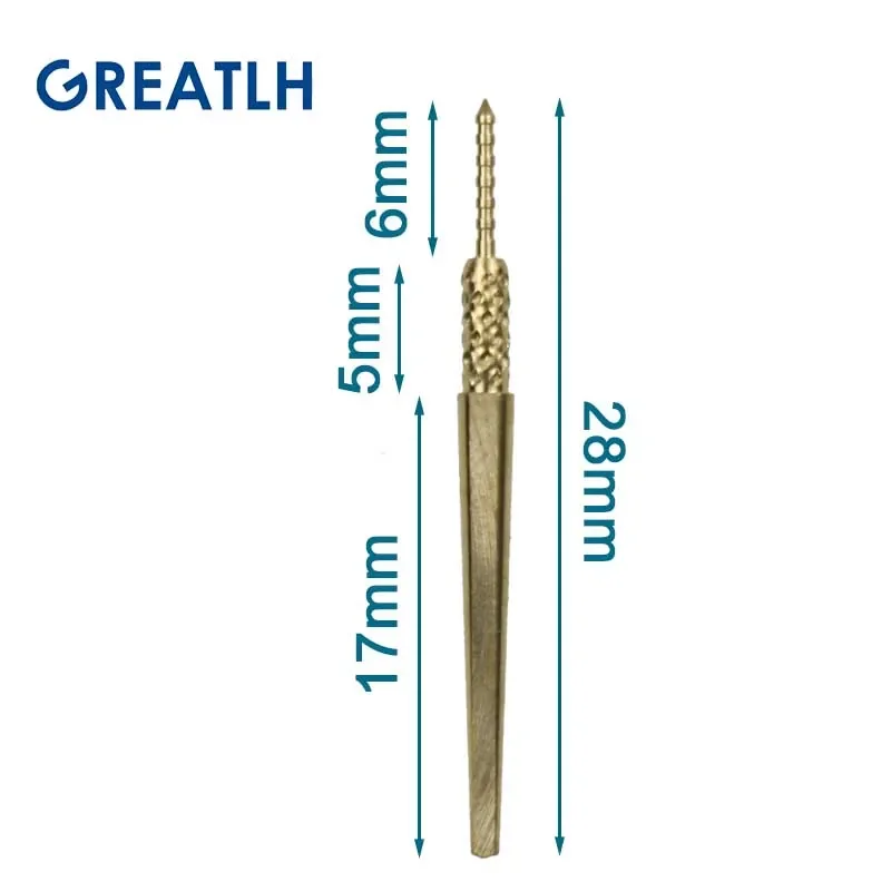 Dental Lab Brass Dowel Stick Pins Set of Nails Brass Dowel Pins Dental Materials Dental Instrument 1000pcs