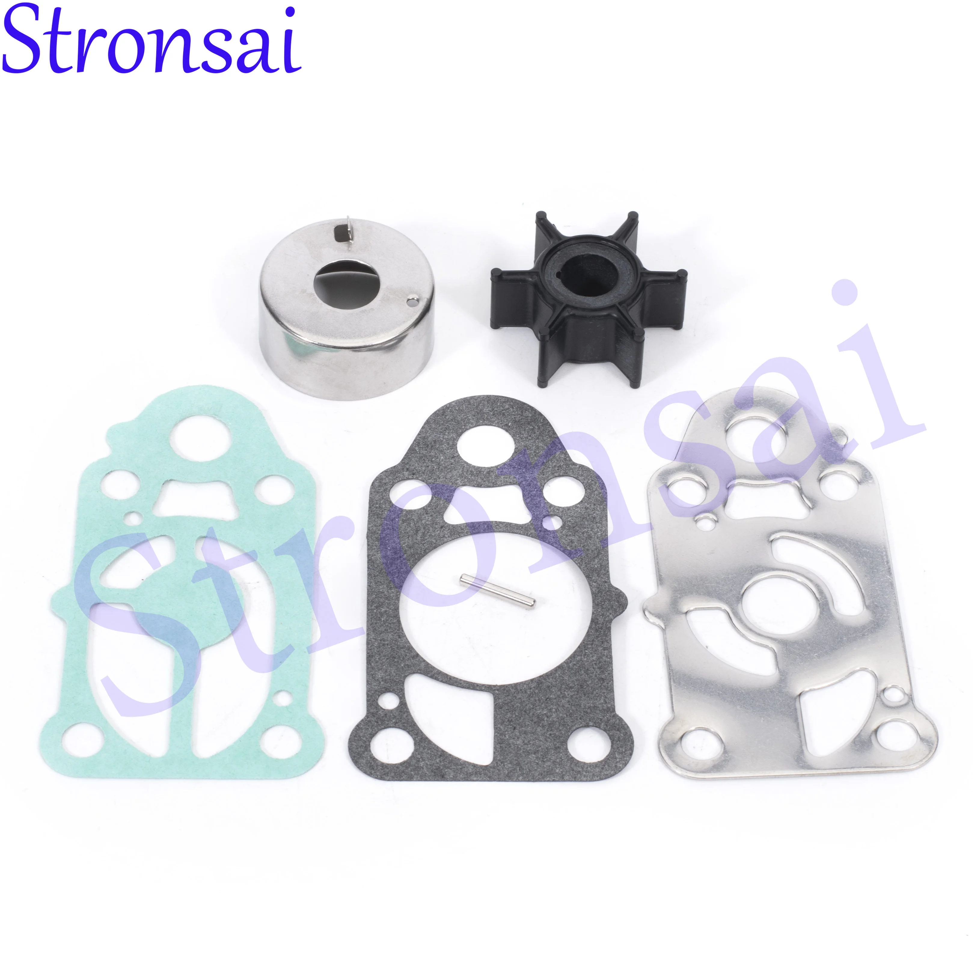 

3AB-87322-0 3F0-87322 Water Pump Repair Kit for Mercury Mariner 8M0080264 889246A16 Nissan Tohatsu 2/4T 2-3.5 HP Outboard Motor