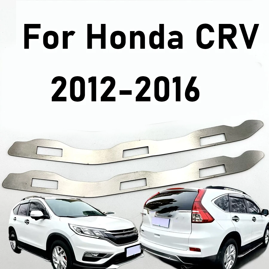 Wooeight 2Pcs Front Bumper Repair Metal Plate Buckle Broken Reinforced Bracket For Honda CRV 2002-2006 2007-2011 2017-2022