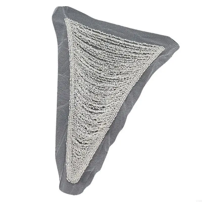 270D ไดนามิกหลายชั้น Fringe Beaded Trim พู่ชุดแต่งงานเสื้อผ้าสบายๆเหมาะสำหรับผู้นำเทรนด์