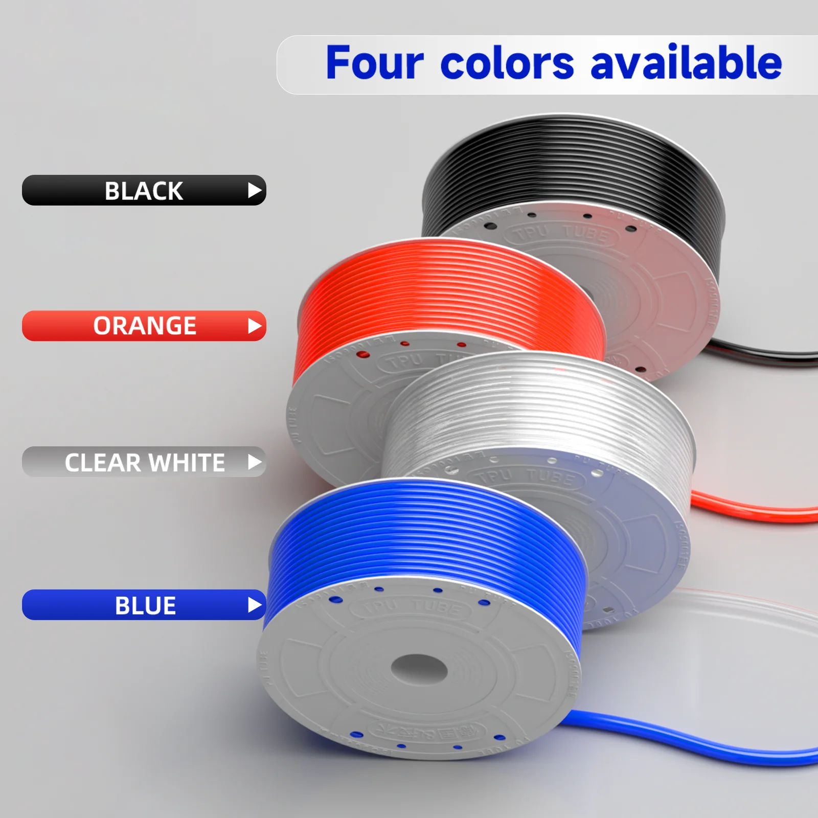 10M/20M Pneumatic Hose Compressor Hose Air Tube 4*2.5mm 6*4mm 8*5mm 10*6.5mm 12*8mm 14*10mm 16*12mm Pneumatic Air Hoses PU Pipe view 2