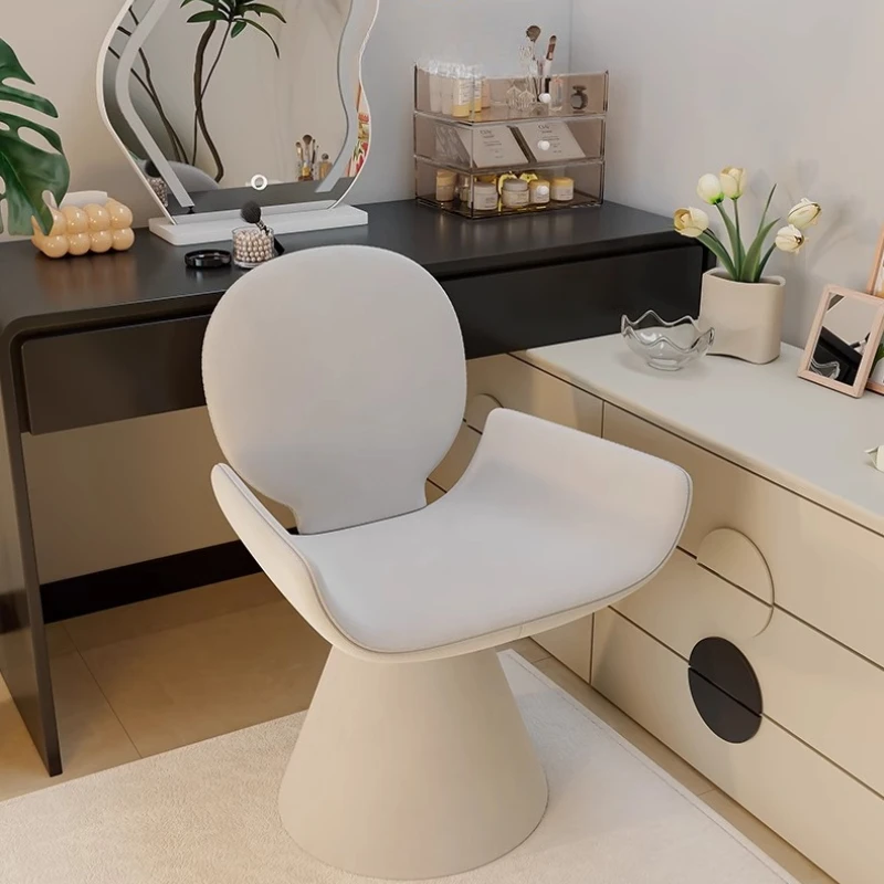 

Swivel Ribbon Accent Chair Luxury Living Room Chair for Home Girls Rotating Makeup Seat Dressing Room Ottoman Lounge Stool