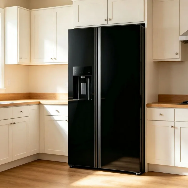 With ice making multi-function opposite door refrigerator smart home first-class dual frequency conversion energy saving factory