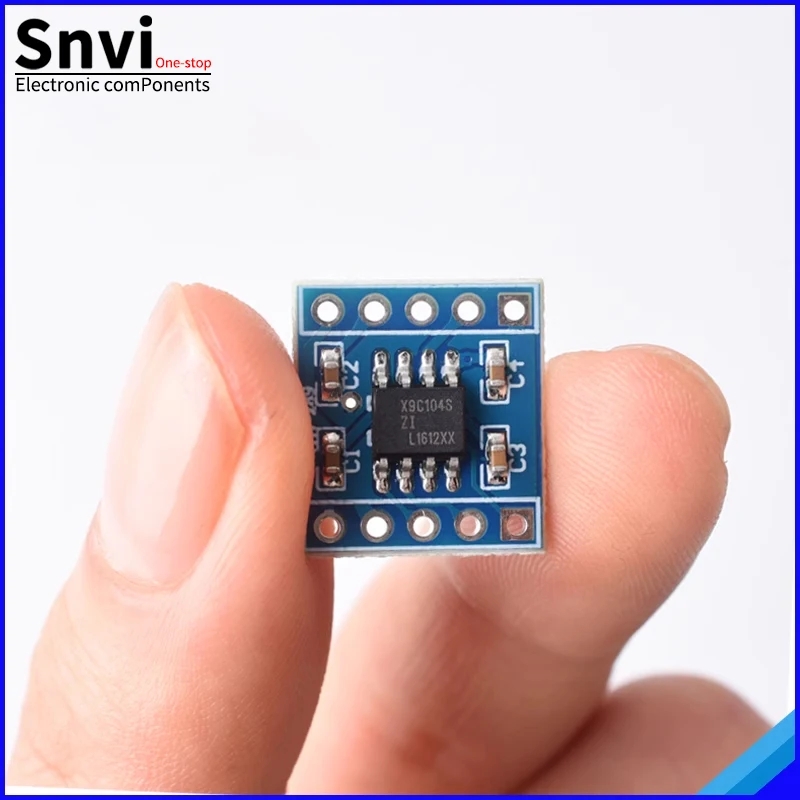 X9C104 Digital Potentiometer Module X9C104S 100 Digital Potentiometer To Adjust The Bridge Balance